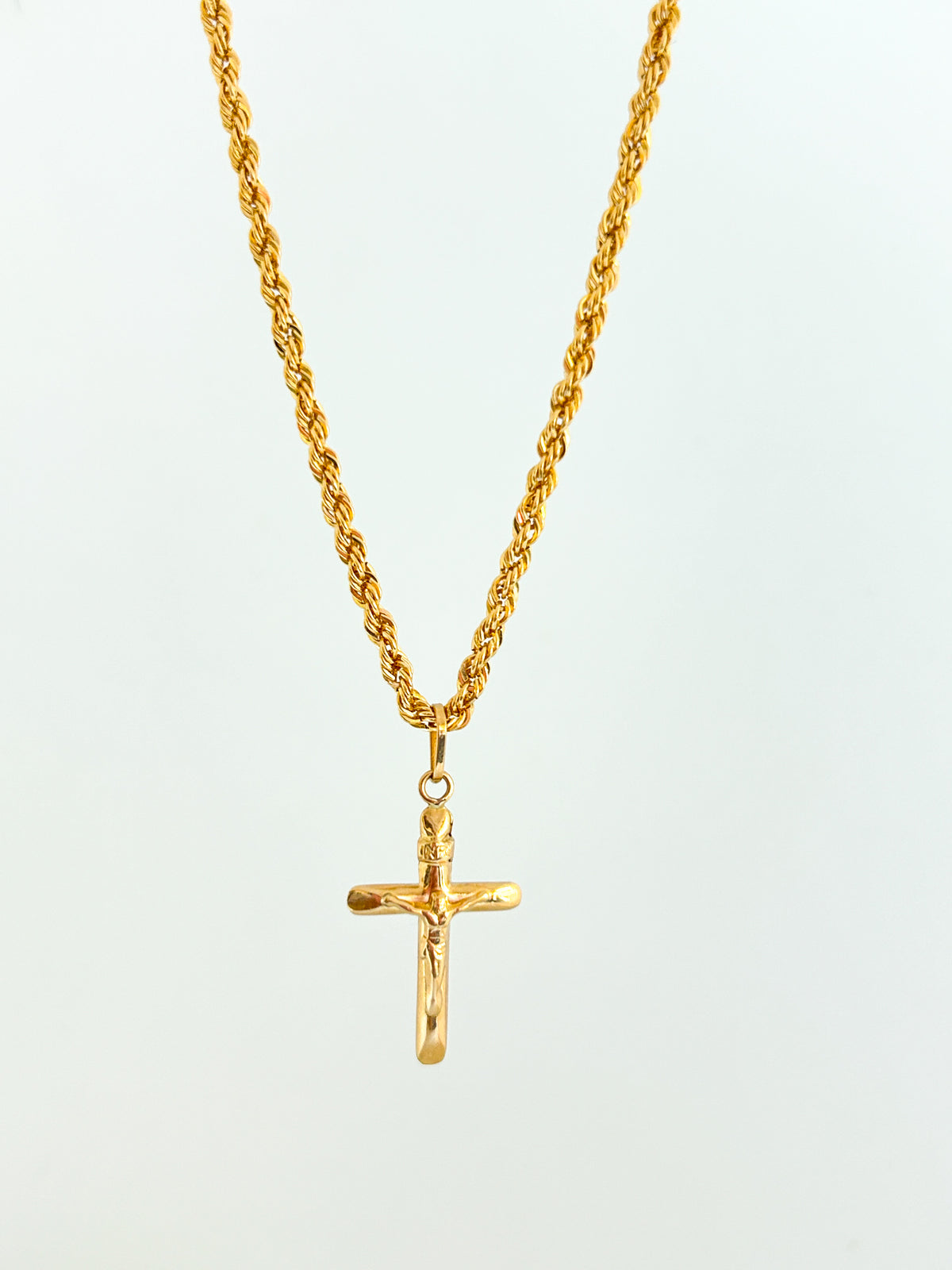 Cross Rope Necklace