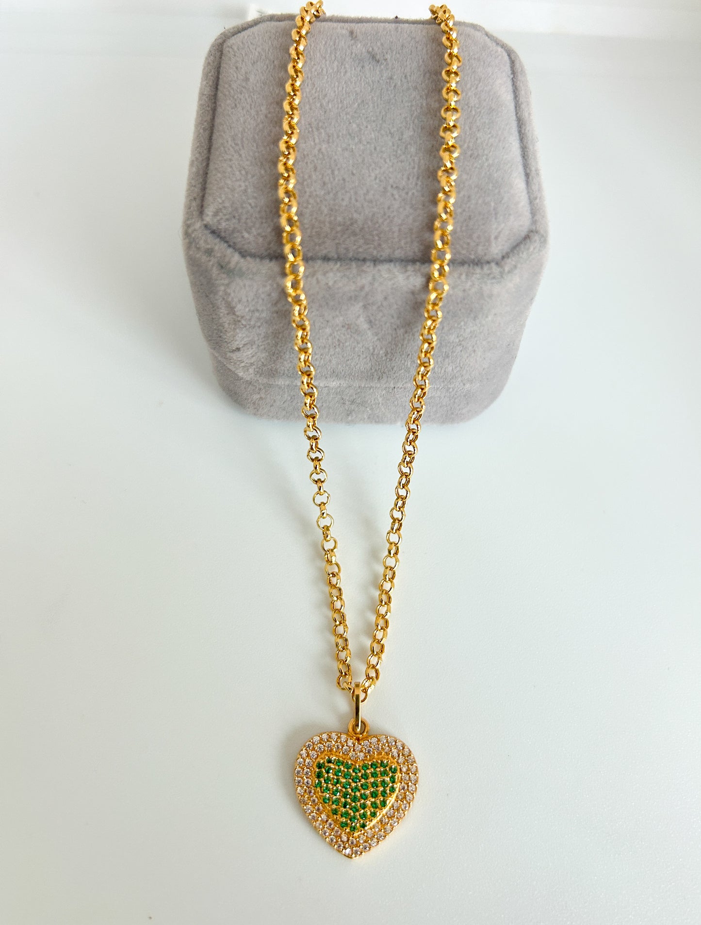 Heart Zirconia Necklace
