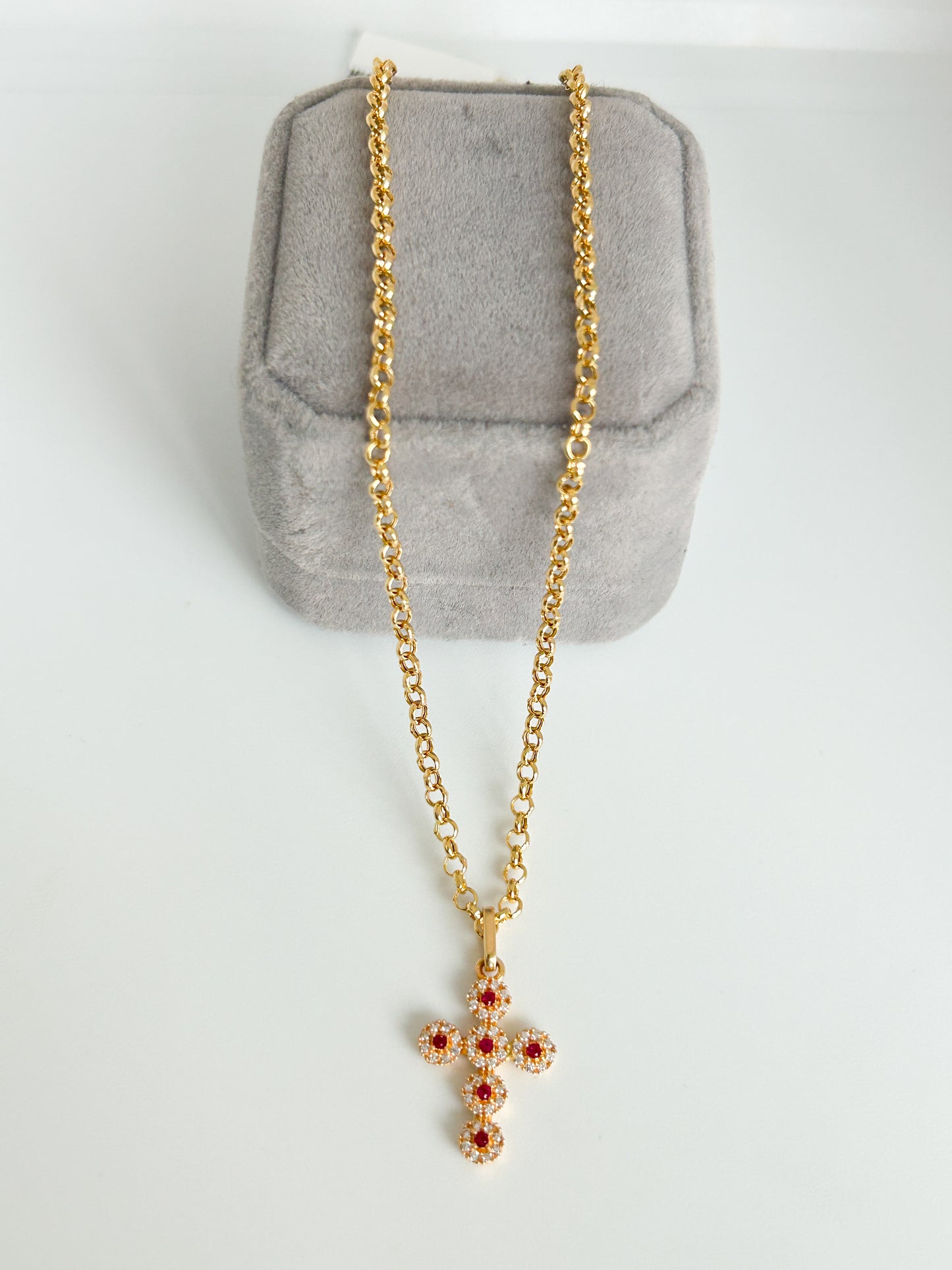 Cross Zirconia Necklace