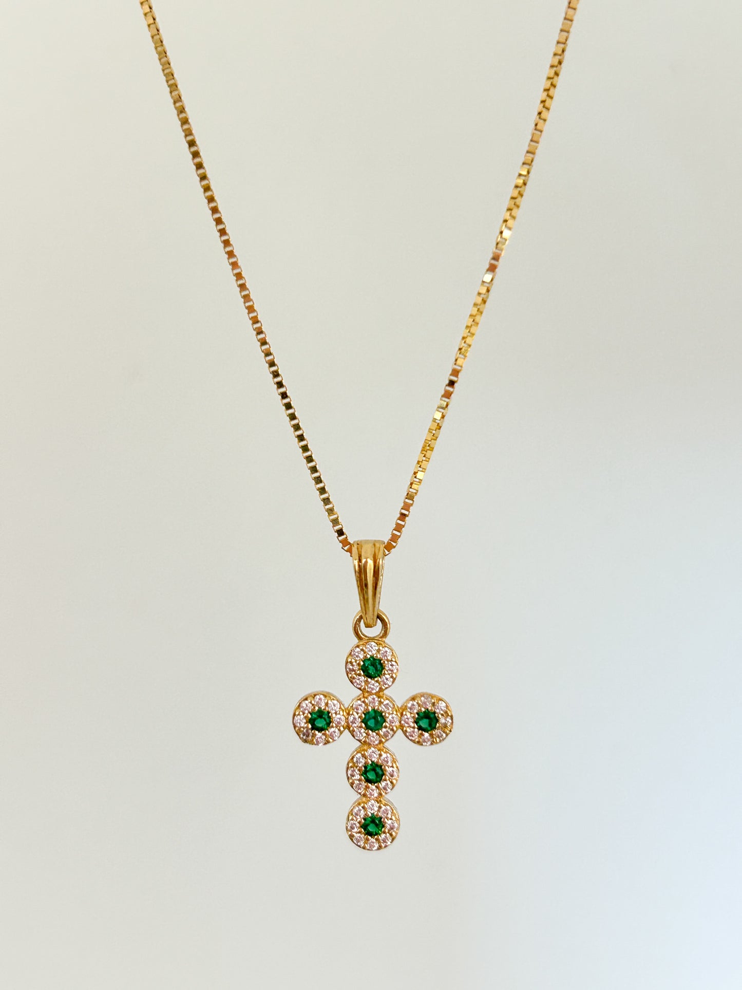 Green Zirconia Necklace