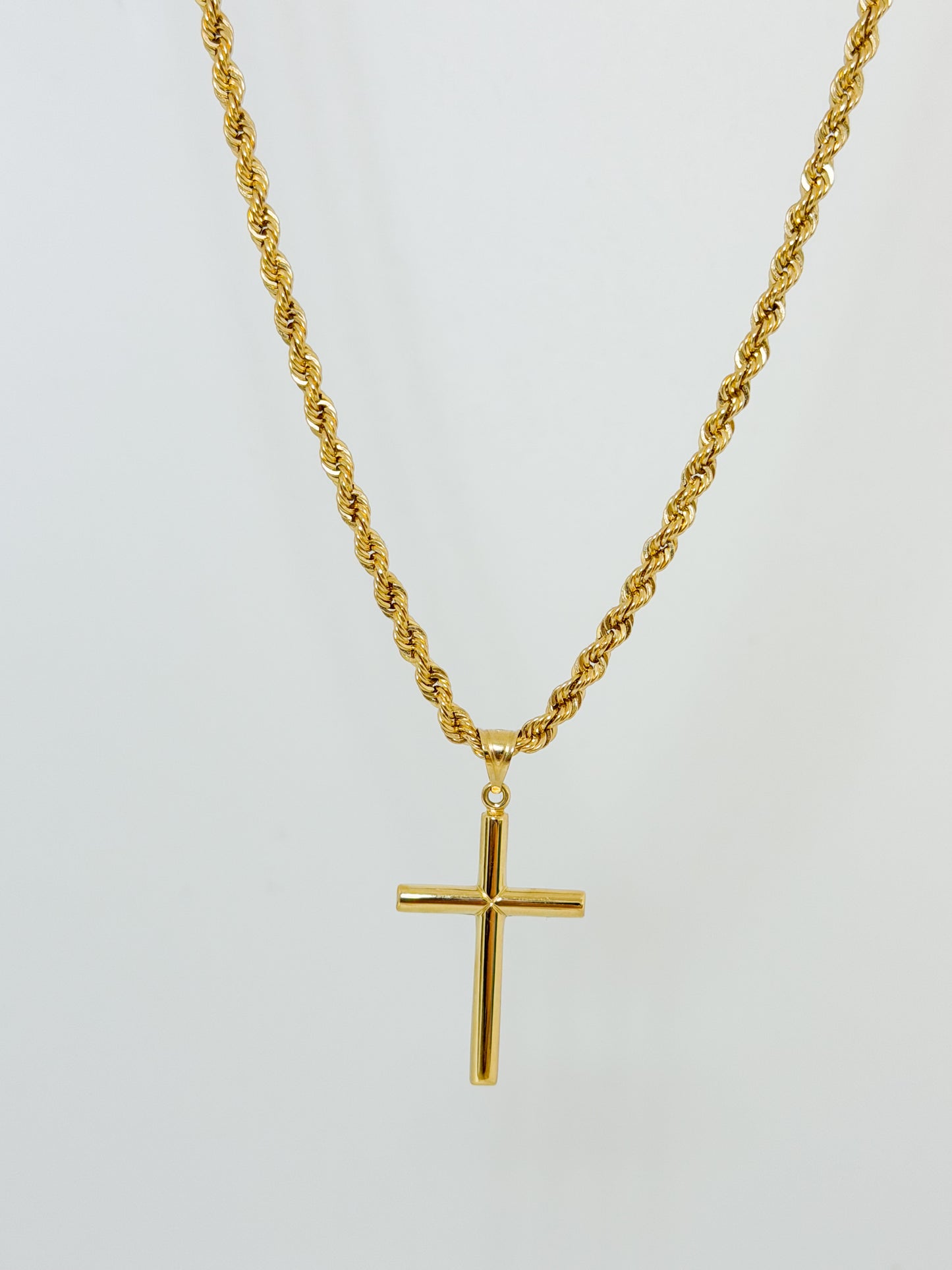 Cross Rope Necklace