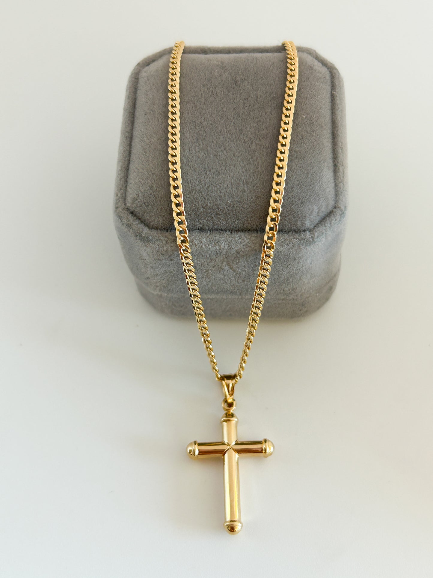 Cross Cuban Necklace