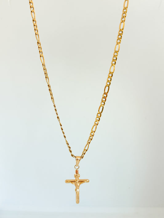 Cross Figaro Necklace