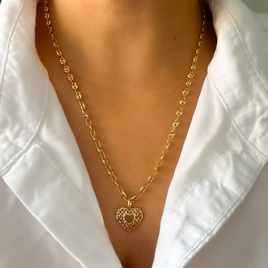 Heart Marine Necklace