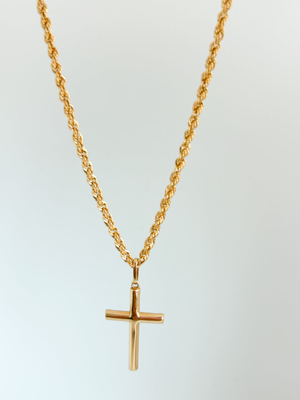 Cross Rope Necklace