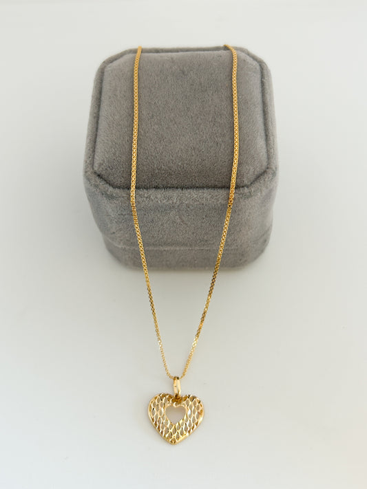 Heart Bismarck Necklace