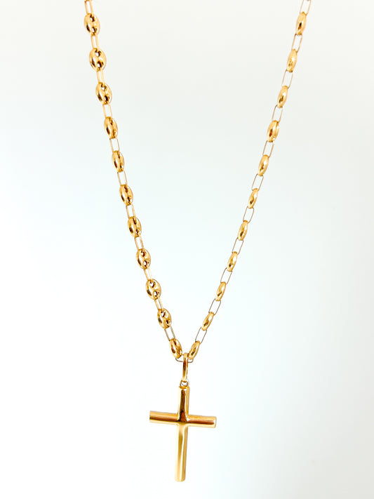 Cross Marine Necklace