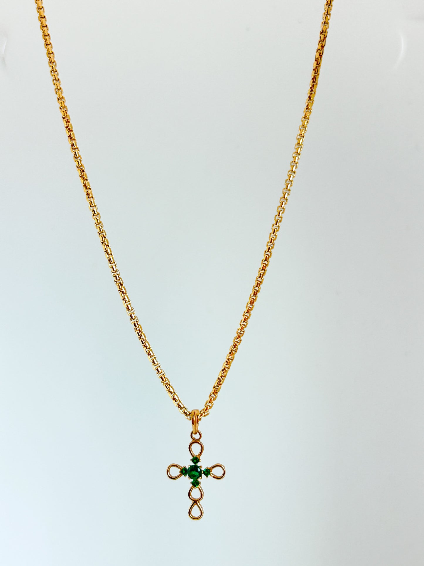 Green Zirconia Necklace
