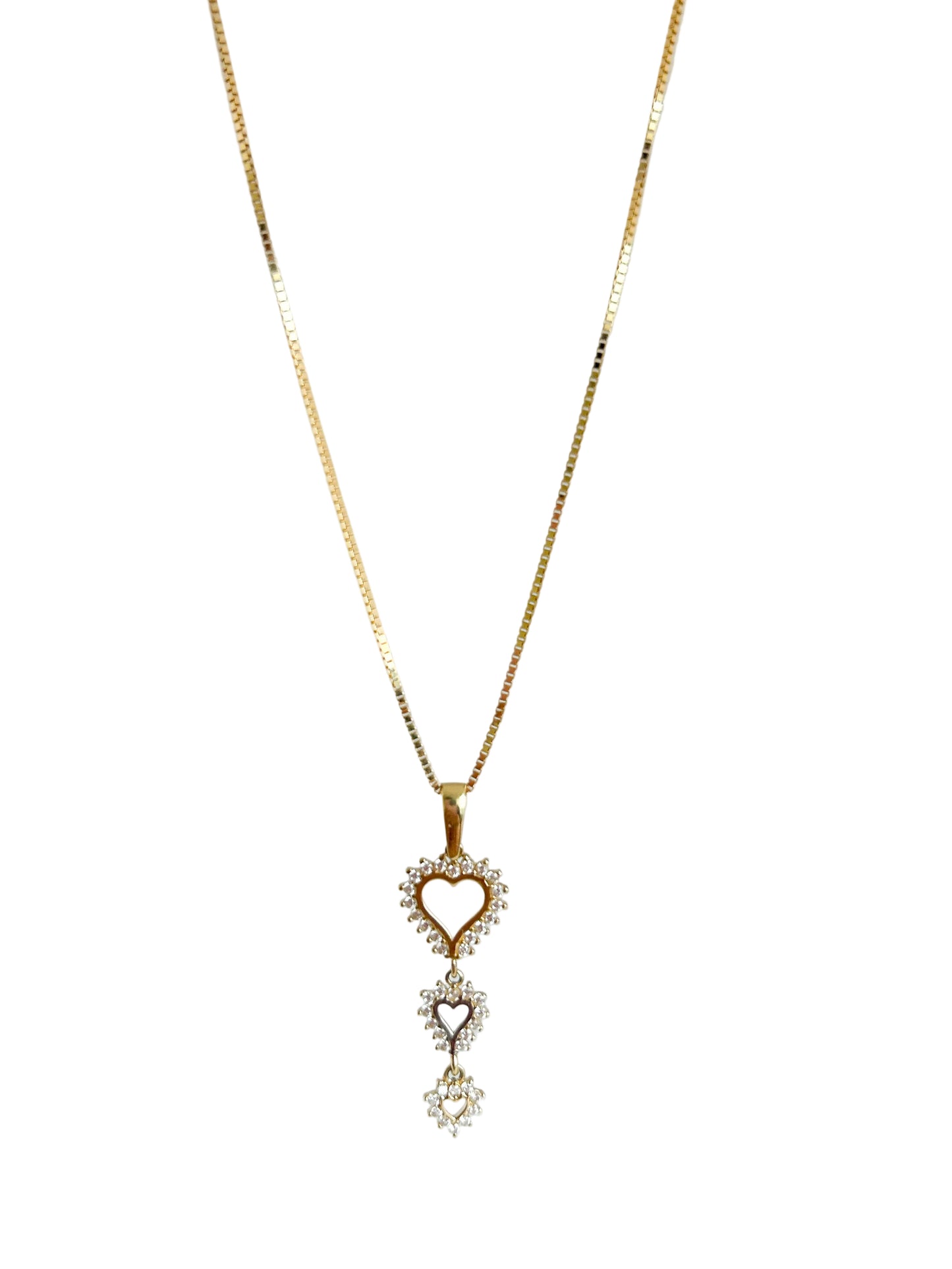 Tri-Hearts Necklace