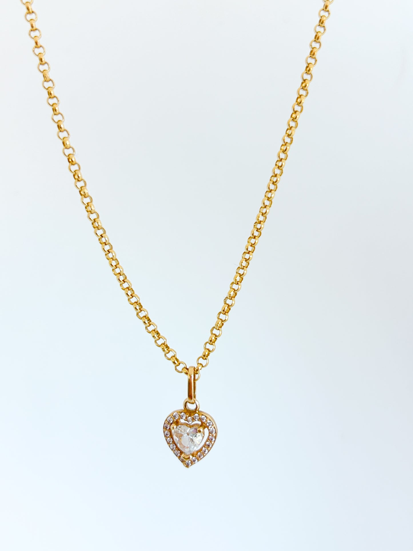 Heart Zirconia Necklace