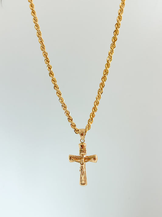 Cross Rope Necklace