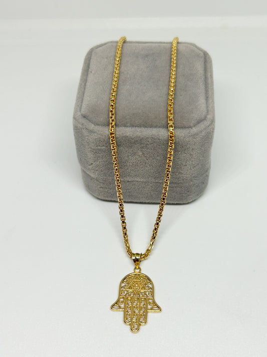 Hamsa Hand Necklace