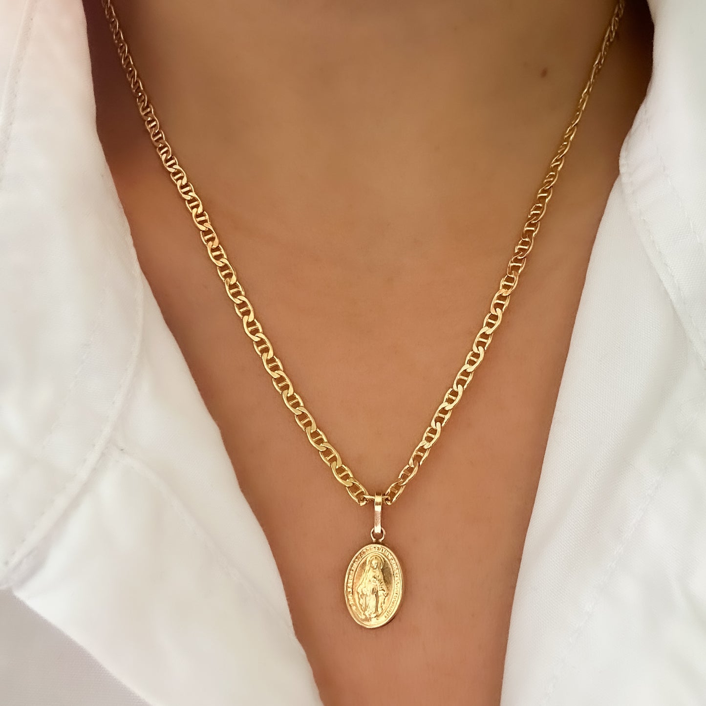 Virgin Flat Necklace